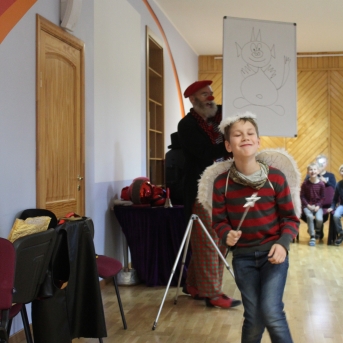 Skolā viesojas cirks un leļļu teātris - 