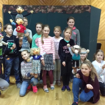 Skolā viesojas cirks un leļļu teātris - 