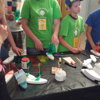 Vasaras nometne Visu daru es ar prieku Ļaudonā - 