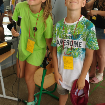 Vasaras nometne Visu daru es ar prieku Ļaudonā - 