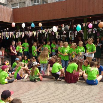 Vasaras nometne Visu daru es ar prieku Ļaudonā - 