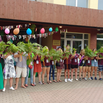 Vasaras nometne Visu daru es ar prieku Ļaudonā - 
