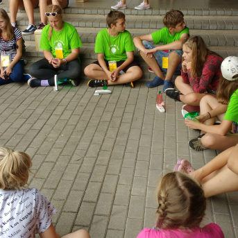 Vasaras nometne Visu daru es ar prieku Ļaudonā - 