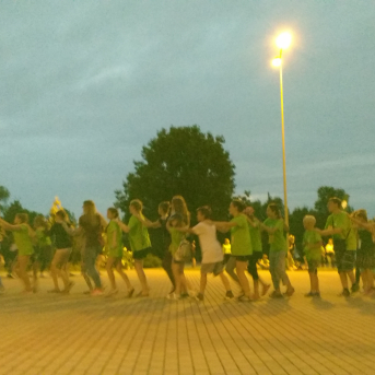 Vasaras nometne Visu daru es ar prieku Ļaudonā - 