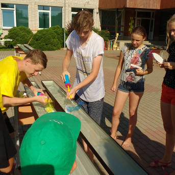 Vasaras nometne Visu daru es ar prieku Ļaudonā - 