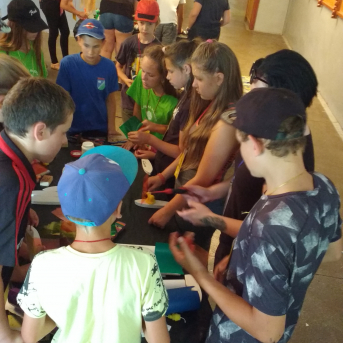 Vasaras nometne Visu daru es ar prieku Ļaudonā - 