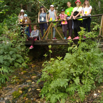 Vasaras nometne Visu daru es ar prieku Ļaudonā - 