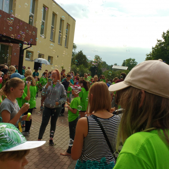 Vasaras nometne Visu daru es ar prieku Ļaudonā - 