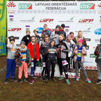 Tūristu sacensības Mežaparkā - 