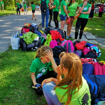 Mazpulku nometne Staļģenē - 