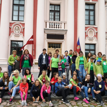 Mazpulku nometne Staļģenē - 