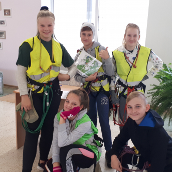 Tūrisma pulciņa audzēkņu starti O.Klapaka kausā Misā - 