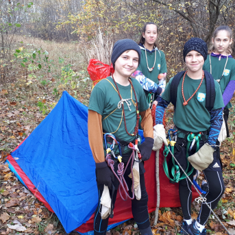Tūrisma pulciņa audzēkņu starti O.Klapaka kausā Misā - 