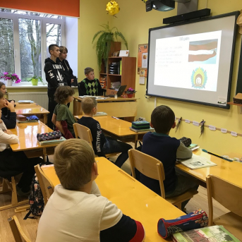 Lāčplēša diena Sējas pamatskolā - 