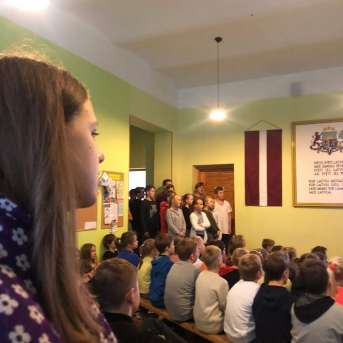 Patriotiskās nedēļas sadziedāšanās - 