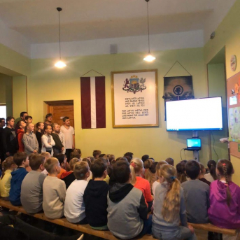 Patriotiskās nedēļas sadziedāšanās - 