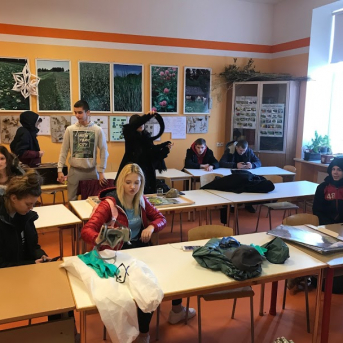 Vidzemes Tehnoloģiju un dizaina tehnikuma iepazīšana karjeras izglītības ietvaros - 