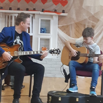 Ģitāras spēles meistarklase projekta 