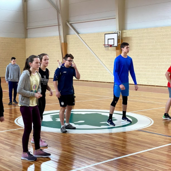 Tautas bumbas turnīrs ar Lēdurgas skolu - 