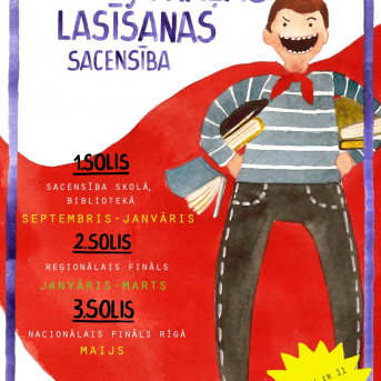 Nacionālās skaļās lasīšanas sacensības Sējas pamatskolas fināls - 