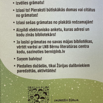 Bērnu, jauniešu un vecāku žūrija 2020 - 