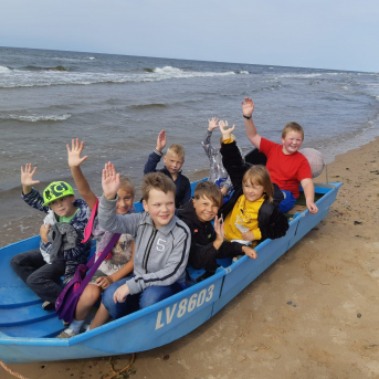 Sējas pamatskolā pārgājienu diena - 