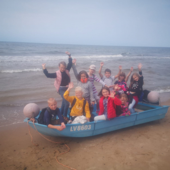 Sējas pamatskolā pārgājienu diena - 