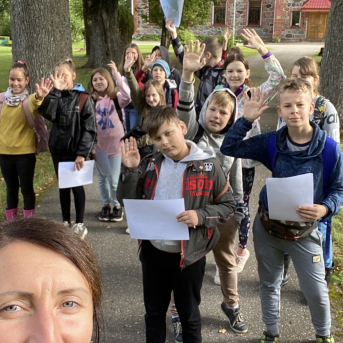 Sējas pamatskolā pārgājienu diena - 