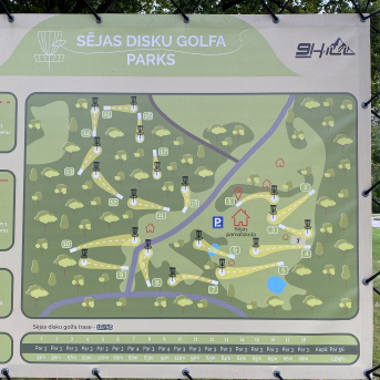 Sējas Disku golfa parka atklāšana - 