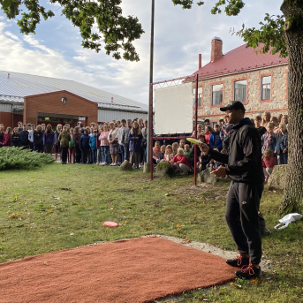Sējas Disku golfa parka atklāšana - 