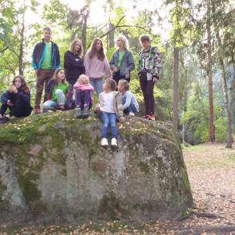 Pārgājiens Tiešsaiste mežā - 