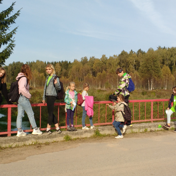 Pārgājiens Tiešsaiste mežā - 