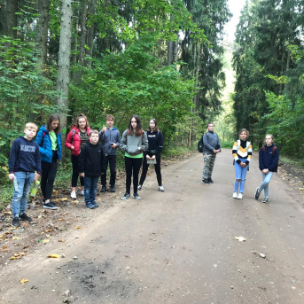 Pārgājiens Tiešsaiste mežā - 