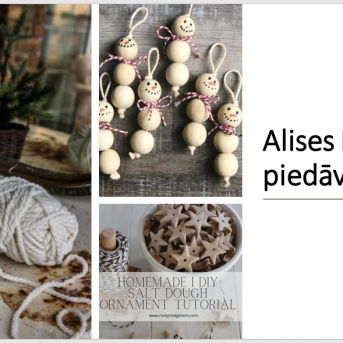 Idejas Ziemassvētku rotājumiem - Sējas pamatskolas 7.klases skolēni, attālināto mācību laikā sagatavojuši dažādas idejas un ieteikumus interesantu Ziemassvētku dekoru izgatavošanai. Atveriet attēlus un aplūkojiet idejas, iespējams atradīsiet kādu noderīgu ideju arī saviem mājas dekoriem! :)