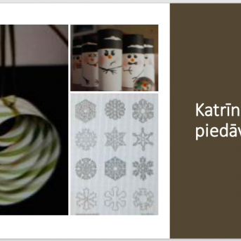 Idejas Ziemassvētku rotājumiem - Sējas pamatskolas 7.klases skolēni, attālināto mācību laikā sagatavojuši dažādas idejas un ieteikumus interesantu Ziemassvētku dekoru izgatavošanai. Atveriet attēlus un aplūkojiet idejas, iespējams atradīsiet kādu noderīgu ideju arī saviem mājas dekoriem! :)