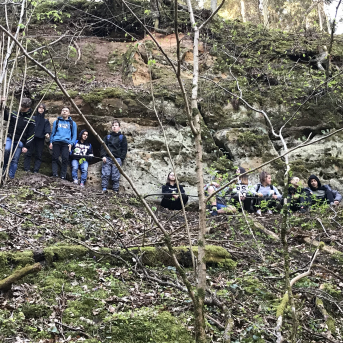 Sporta diena - Mācies aktīvi dabā! - Sestdien, 8.maijā, Sējas pamatskolas skolēni devās pārgājienos 