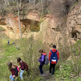 Sporta diena - Mācies aktīvi dabā! - Sestdien, 8.maijā, Sējas pamatskolas skolēni devās pārgājienos 