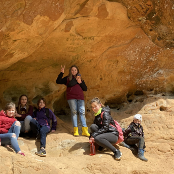 Sporta diena - Mācies aktīvi dabā! - Sestdien, 8.maijā, Sējas pamatskolas skolēni devās pārgājienos 