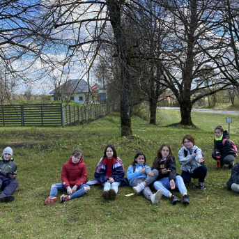 Sporta diena - Mācies aktīvi dabā! - Sestdien, 8.maijā, Sējas pamatskolas skolēni devās pārgājienos 