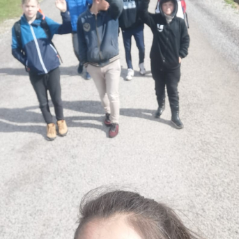 Sporta diena - Mācies aktīvi dabā! - Sestdien, 8.maijā, Sējas pamatskolas skolēni devās pārgājienos 