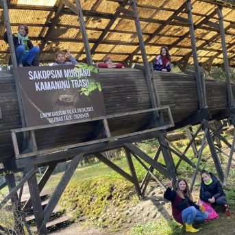 Sporta diena - Mācies aktīvi dabā! - Sestdien, 8.maijā, Sējas pamatskolas skolēni devās pārgājienos 