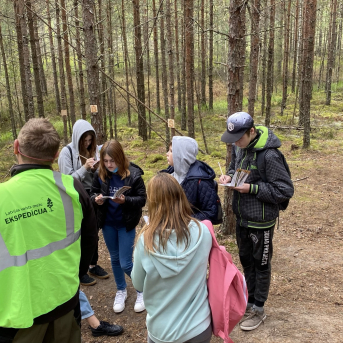 Meža ekspedīcija 6.klasei - 