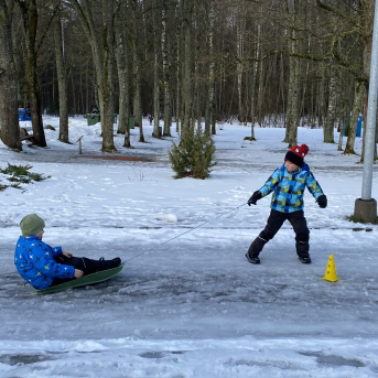 Sniega diena Sējas skolā - 