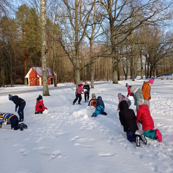 Sniega diena Sējas skolā - 