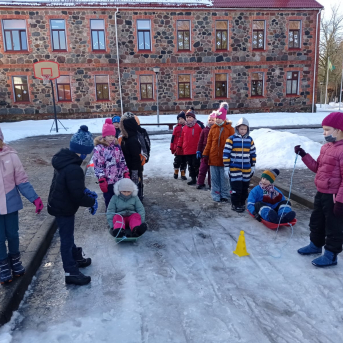 Sniega diena Sējas skolā - 