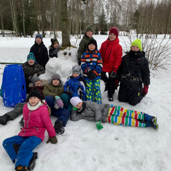 Sniega diena Sējas skolā - 