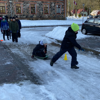 Sniega diena Sējas skolā - 