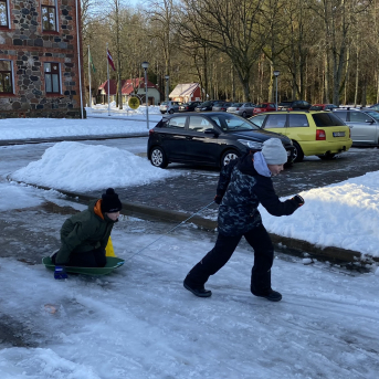 Sniega diena Sējas skolā - 