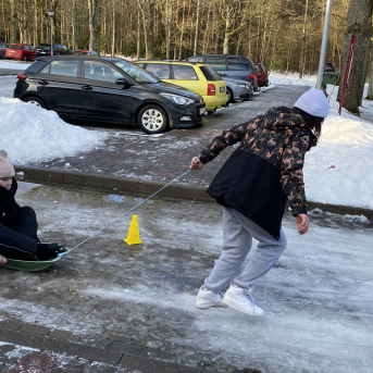 Sniega diena Sējas skolā - 