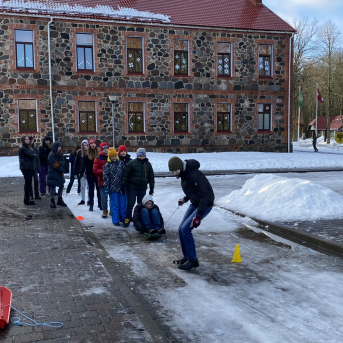 Sniega diena Sējas skolā - 
